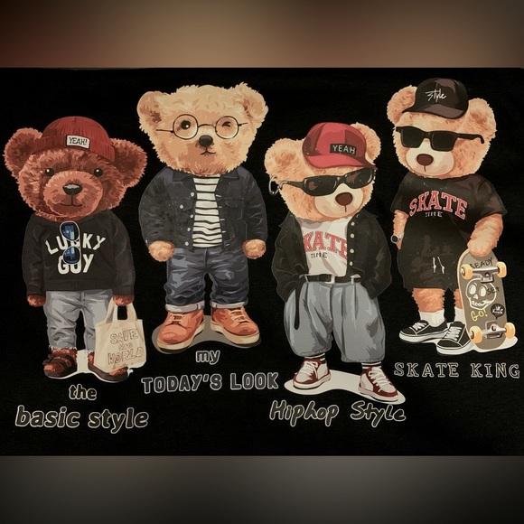 Everyone loves a tee shirt Hip Bears - Picture 1 of 3